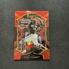 2021 Panini Select Concourse Red Prizm #βd /199 Luis Campusano #70 Padres SP