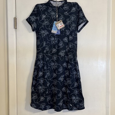 Puma CLOUDSPUN Pollinators Golf Dress Navy Women's XS 533865-01 $80 NWT |  eBay