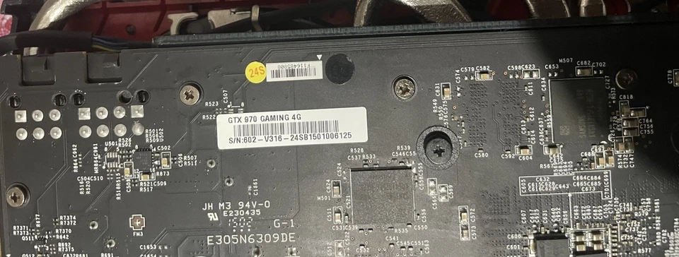 MSI NVIDIA GeForce GTX 970 (4096 MB) (GTX 970 GAMING 4G) Graphics Card - Image 3 of 4