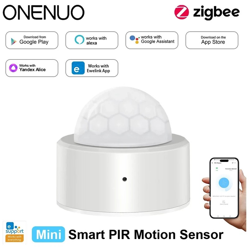 Zigbee Mini Smart Motion Sensor PIR Human Body Infrared Detector