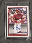 2026 Topps Baseball Mike Trout 75th anniversary  On Card Auto