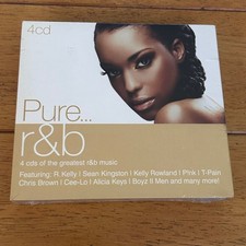 Pure R&B CD 4-disc 2011 Sony Music Compilation R&B Soul Hip Hop New Sealed