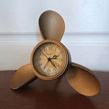Vtg Howard Miller Disney Cruise Ship Propeller Alarm Clock