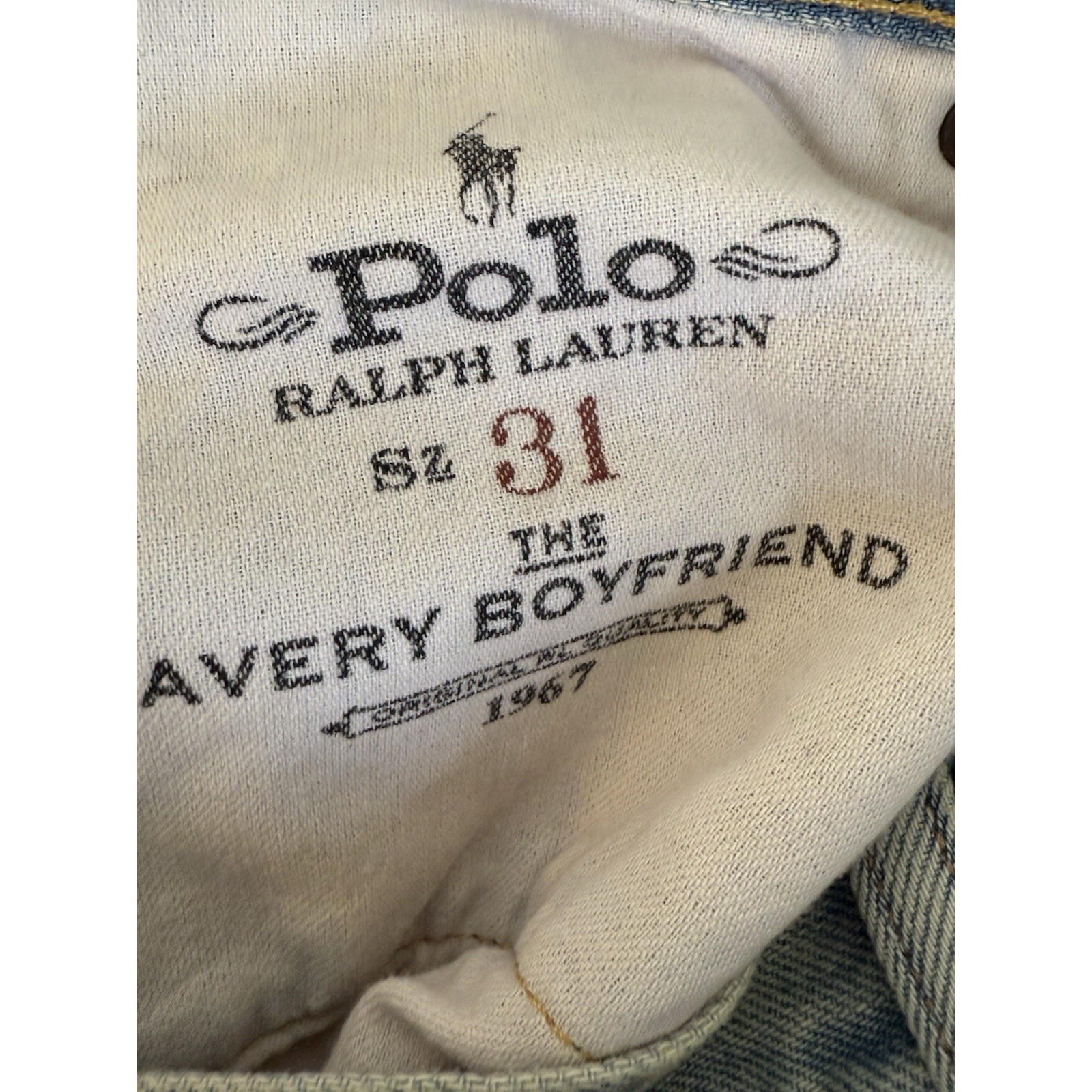 Polo Ralph Lauren Multi Patch Avery Boyfriend Jea… - image 9