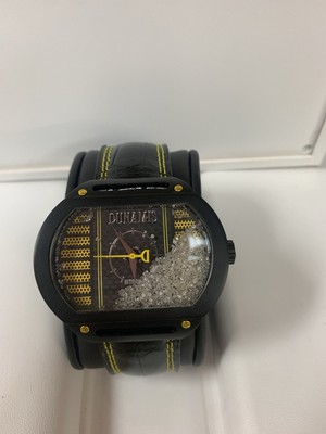 Dunamis Spartan Watch By Jason Of  Beverly  Hills With Floating Diamond Dial 3ct