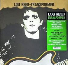 LOU REED TRANSFORMER - VINYL LP " NEW, SEALED " REMASTERED