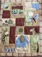 Lambs  Ivy Baby Crib Quilt Animals  Insects