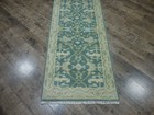 Turkish Oushak Rug, Modern Multicolored Handmade Bohemian Rug 2.7x10 Ft — photo 3