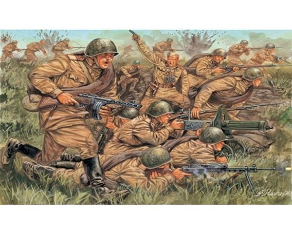 Russian Infantry Italeri 1:72 Cod. 6057-image