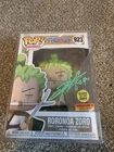 One Piece Roronoa Zoro Funko Pop Signed By Christopher Sabot AuthBy Official Pix