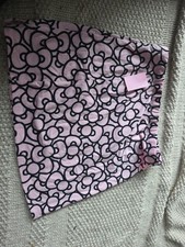 Hello Kitty by Sanrio Light Pink Bow Print Mini Skirt Sz Small