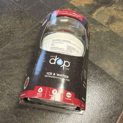 Whirlpool Everydrop EDR7D1 Refrigerator Water and Ice Filter - White
