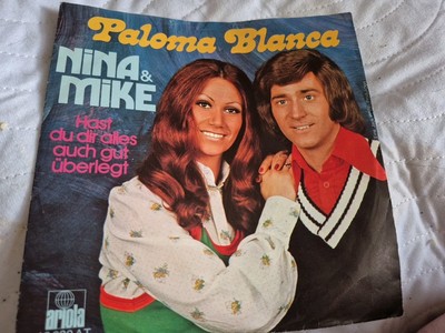7'' Single Nina & Mike - Paloma Blanca  (1975)