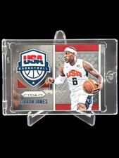 2015/16 Panini Prizm LEBRON JAMES “USA BASKETBALL” OLYMPICS SP #19🔥RARE🔥