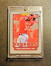 2012 KEN GRIFFEY JR /25 Panini National VIP SILVER PRIZM HOLO SP Serial #Ed /25