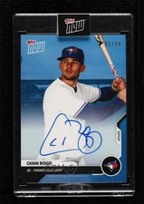 2020 Topps Now Road to Opening Day Blue 42/49 Cavan Biggio #OD-65B Auto 10e3