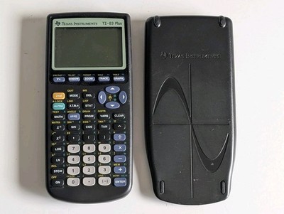 Texas Instruments TI-83 Plus graphischer Taschenrechner - funktionstüchtig 