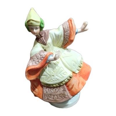 Vintage Lenwile Ardalt Musical Siamese Dancer 7x5 ''Shall We Dance''