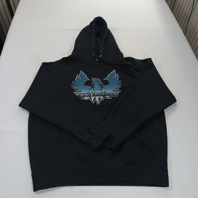 Independent Trading Co Farmington Men's Black Graphic Hoodie Sweatshirt Chest 49