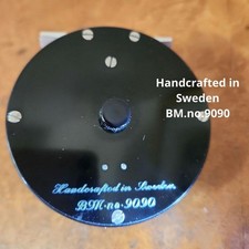 Mulinello a mosca fatto a mano Bo Mohlin n.9090 mai usato con custodia raro S...