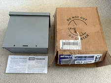 Wiegmann RSC080804RC 8"x8"x4" Rainproof Screw Cover Electrical Conduit Box- 1A