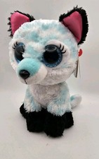 OFFICIAL TY BEANIE BOOS ATLAS ARCTIC FOX 6"/15CM SOFT CUDDLY TOY PLUSH BABY