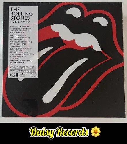 The Rolling Stones 1964-1969 2010 UK Ltd Ed Vinyl Box Set No.004006 *New/Sealed*