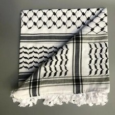 keffiyeh palestinian scarf palestine original arab shemagh black white kufiya