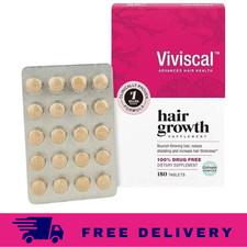 Viviscal Hair Growth Supplement for Women 180 Tablets 3 Month Supply