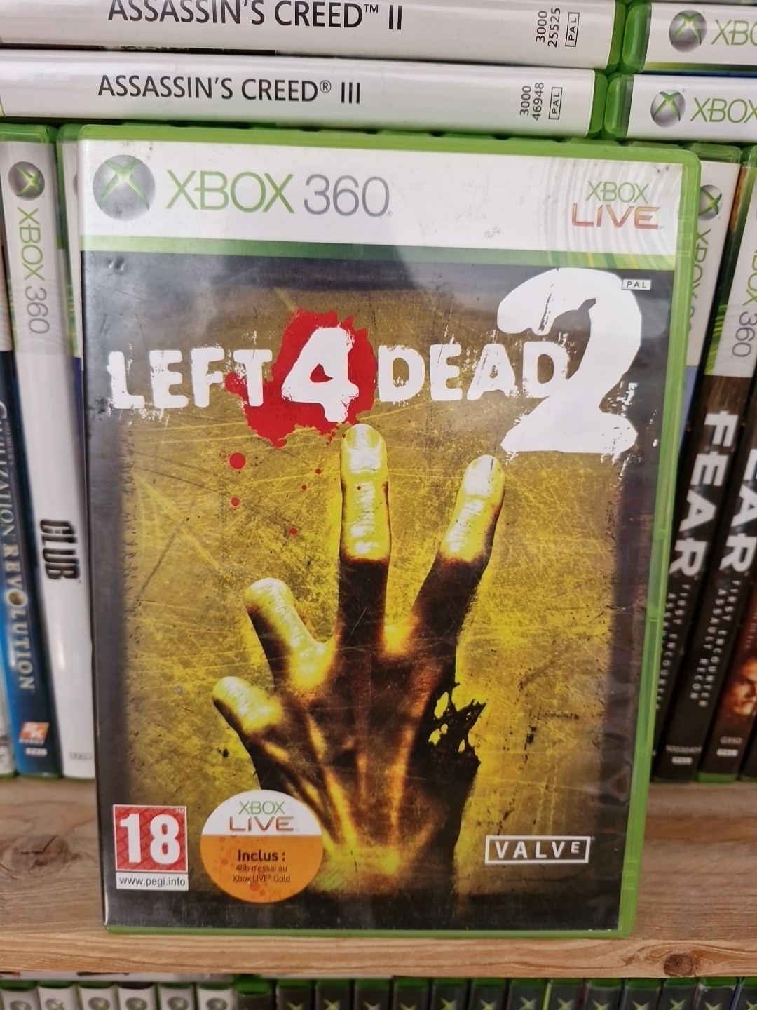 Left 4 Dead 2 Xbox 360 - avec Notice - Fr