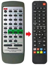 Fernbedienung geeignet für PANASONIC RX-EX1