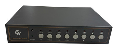 EC Color Quad System 4 Channel Video Processor Splitter EC-703N