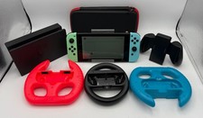 Nintendo Switch 32GB Home Console Black HAC-001 & Accessories - READ DESCRIPTION