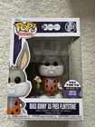 Funko Pop! Animation WB 100 #1259 Bugs Bunny As Fred Flinstone W/Protector