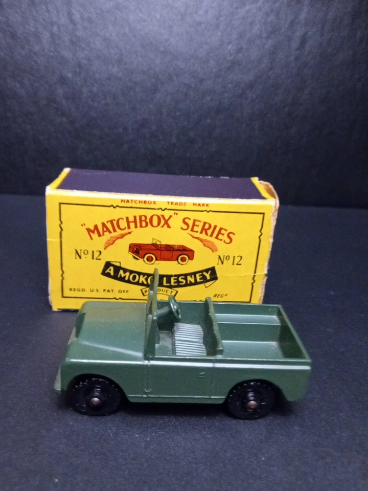 Matchbox 12B Land Rover 1959 VN/MINT  Original B5 Box - Image 3 of 4