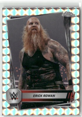 2025 Topps Chrome WWE #49 Erick Rowan Geometric Refractor
