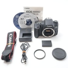 Canon EOS 8000D Body Excellent Condition Low Shutter Count 8390 Accessories