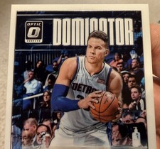 Blake Griffin 2018-19 Panini Donruss Optic Dominator Autographs Auto /25 Pistons