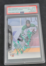 2013 SWEDISH ALLSVENSKAN WILLIAM NYLANDER PSA 10 GEM MINT AUTO AUTOGRAPH