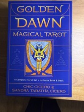 Golden Dawn Magical Tarot Set, Including 240-Page Book + 79 Cards - Chic Cicero