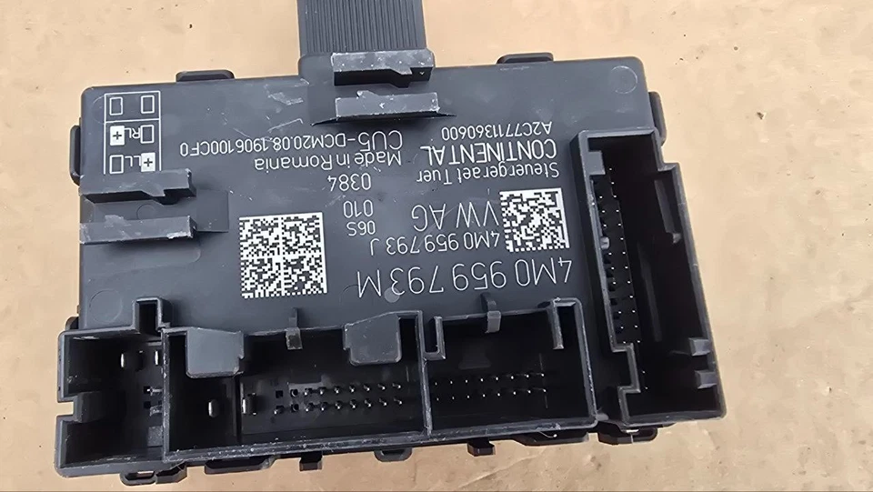 2018-2023 AUDI A4 A5 Q7 S4 S5 SQ7 OEM Front Left Door Control Module 4M0959793M - Image 2 of 3