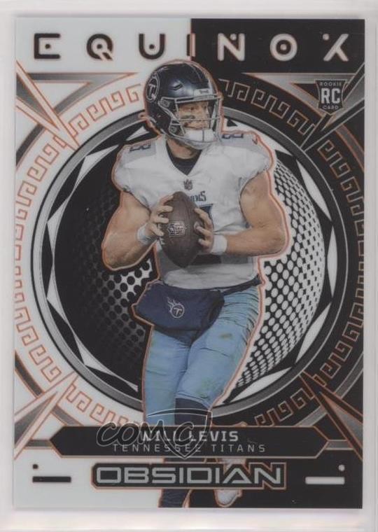 2023 Panini Obsidian Equinox Orange Electric Etch /65 Will Levis Rookie RC 15ej