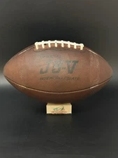 Vintage Spalding J5V Intercollegiate Game Ball Refurbished Leather Football