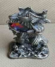 Myth and Magic Tudor Mint Pewter Figure The Dragon of the Deep 3120 9cm VGC