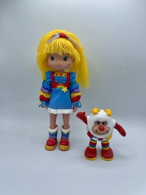 2003 Rainbow Brite & Light Up Spite Figure Twink Hallmark Vintage Excellent Cond
