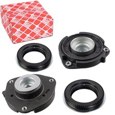 2x FEBI DOMLAGER+WÄLZLAGER VORNE passend für VW PASSAT B6 GOLF 5+6 SEAT AUDI A3
