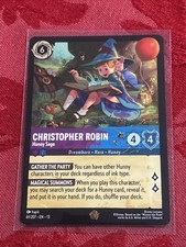 Lorcana Attack of the Vine - Christopher Robin - Hunny Sage - Legendary 61/204