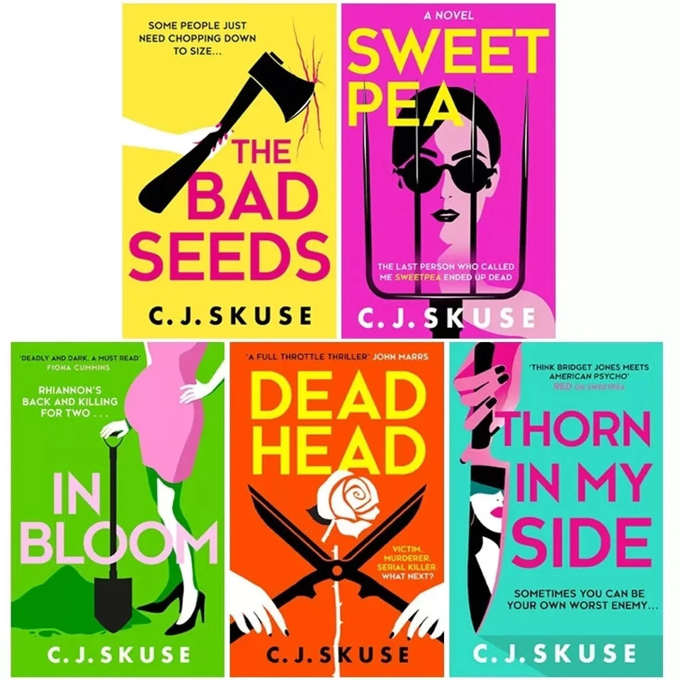 C.J. Skuse Sweetpea Series Collection 5 Books Set Thorn In My Side, Dead Head
