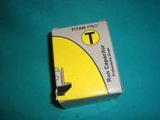 Titan Pro TOCF7.5 HVAC Motor Run Oval Capacitor. 7.5 MFD/UF 440/370 Volts **NEW*