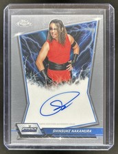 2026 Topps Chrome WWE Shinsuke Nakamura Blue Brand Auto #BBA-SHI